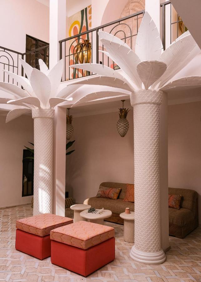 Riad Pompon مراكش المظهر الخارجي الصورة