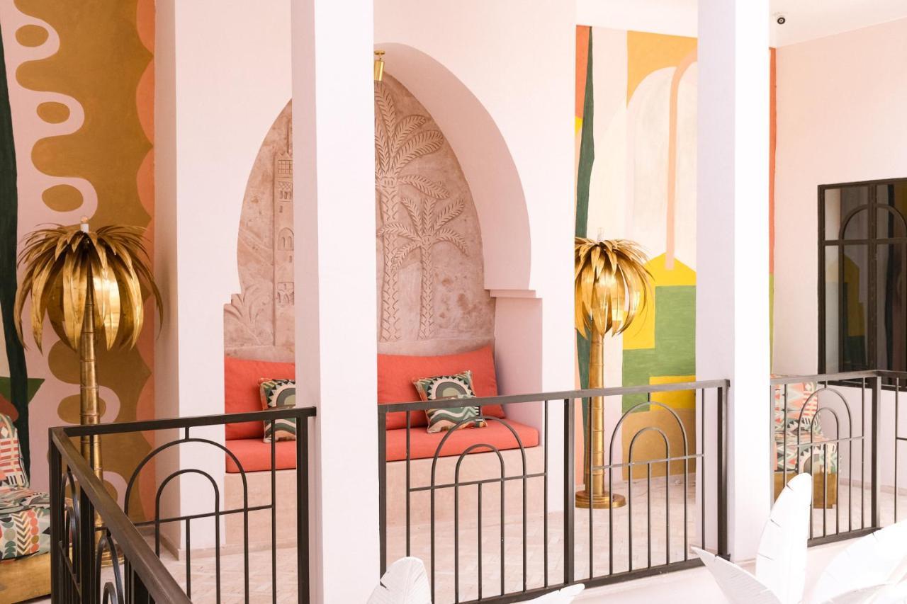 Riad Pompon مراكش المظهر الخارجي الصورة