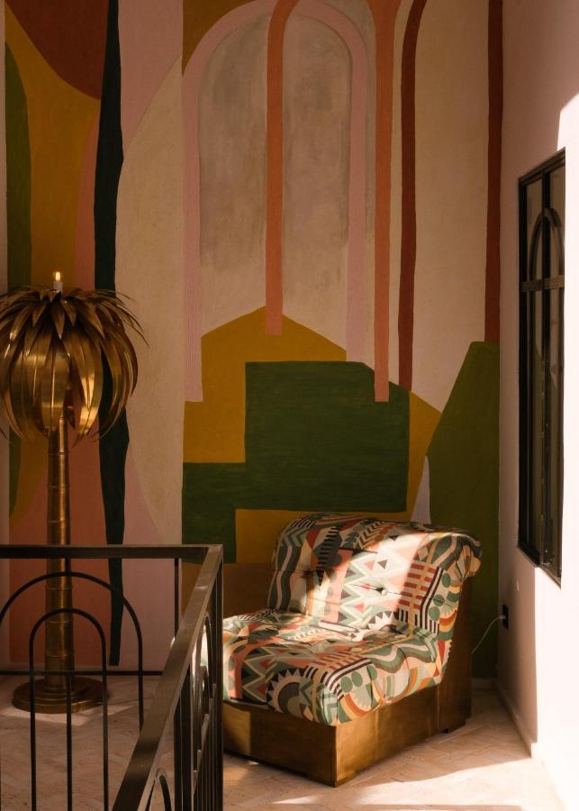 Riad Pompon مراكش المظهر الخارجي الصورة