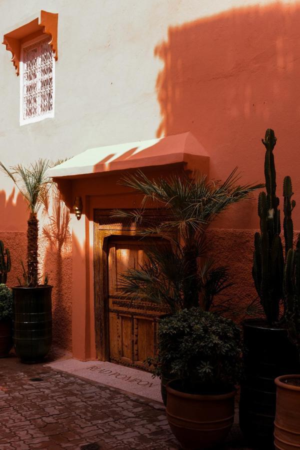 Riad Pompon مراكش المظهر الخارجي الصورة