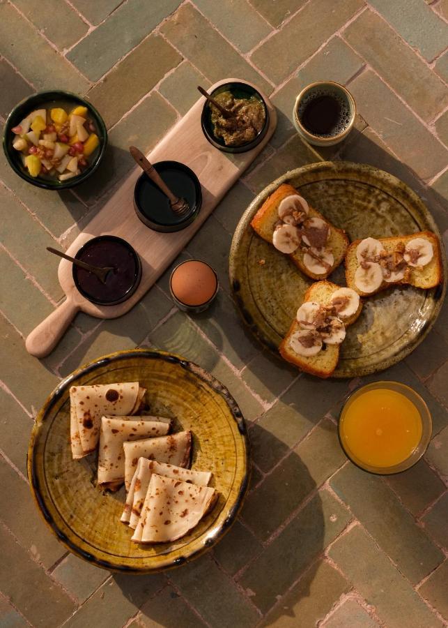 Riad Pompon مراكش المظهر الخارجي الصورة