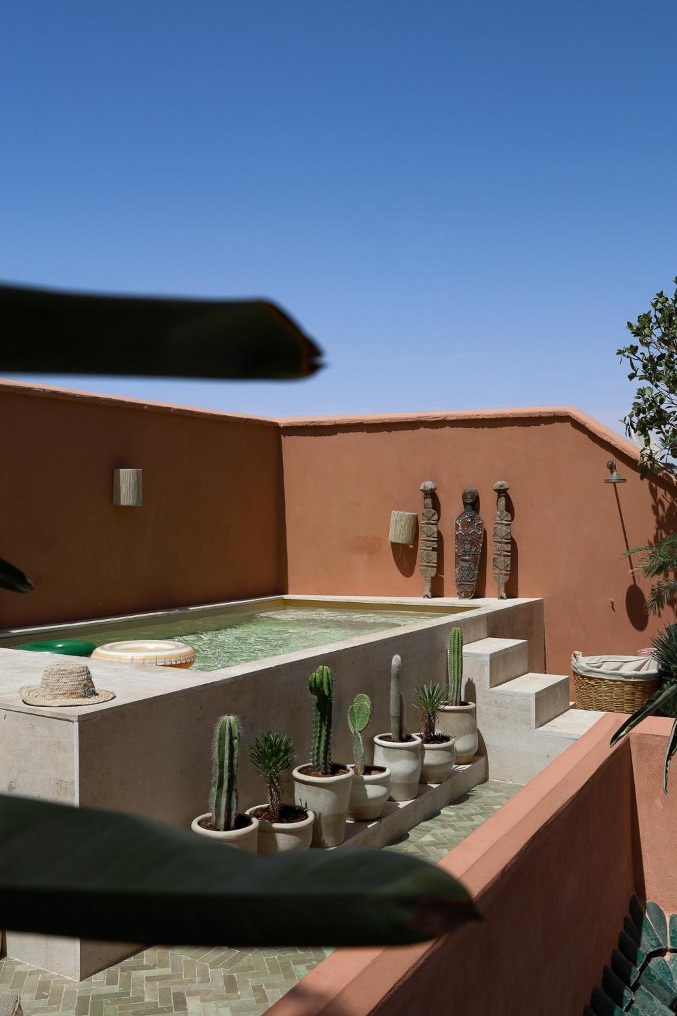 Riad Pompon مراكش المظهر الخارجي الصورة